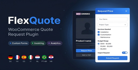 FlexQuote - WooCommerce Quote & Price Request Plugin